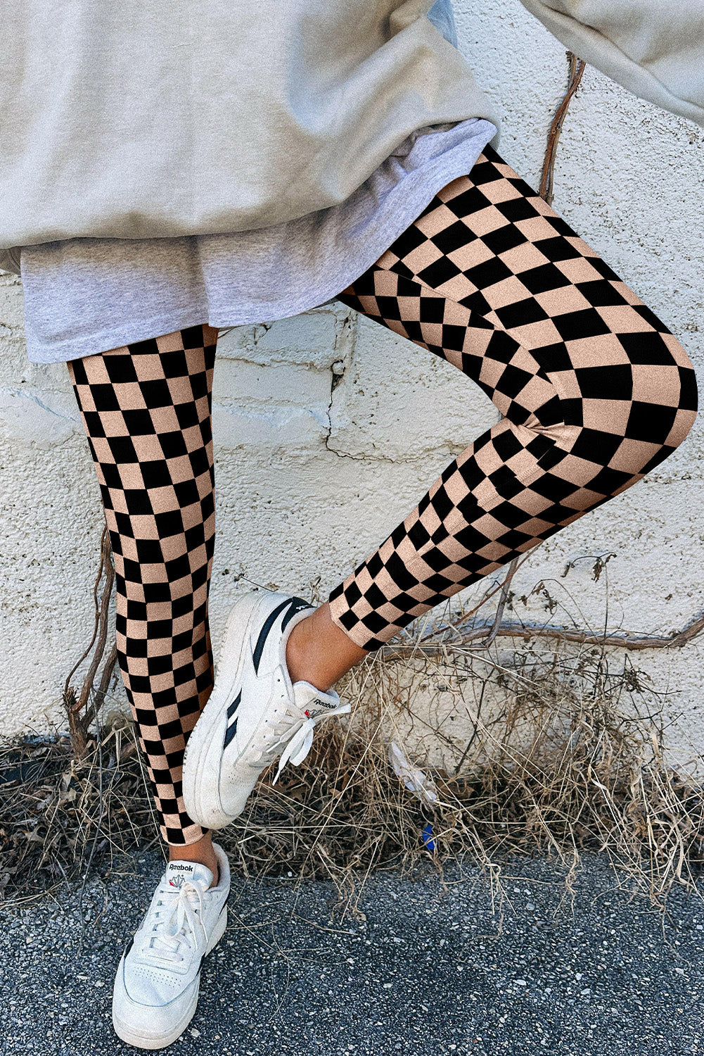 Checkered Leggings