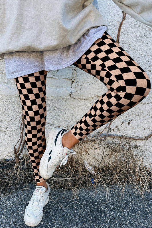 Checkered Leggings