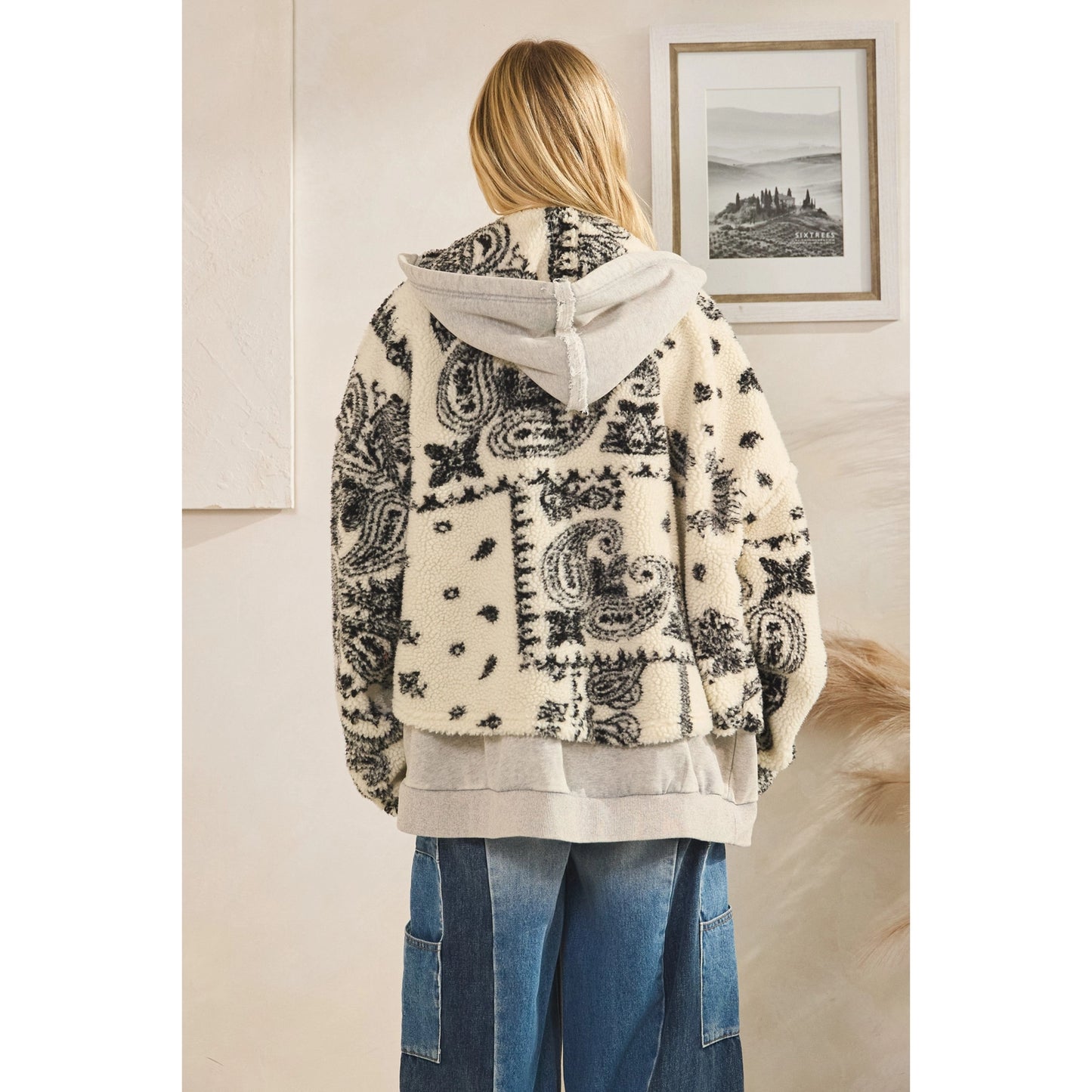 Fade Into You Sherpa Shacket