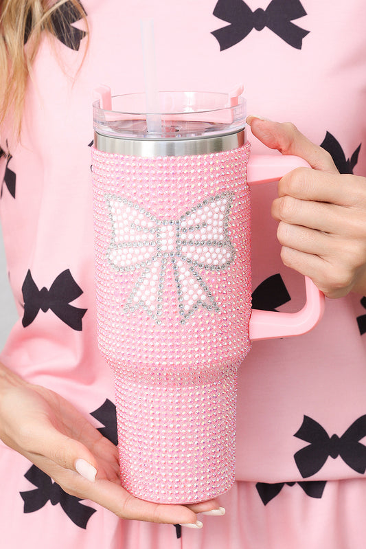 Bedazzled Bow Tumbler