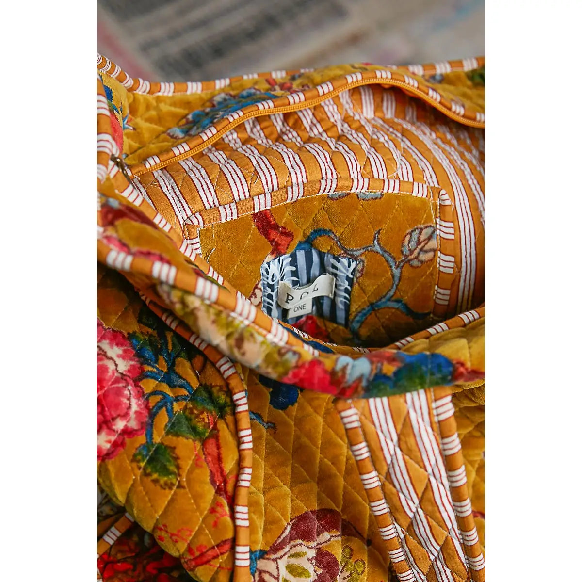 Bohemian Drift Quilted Everyday Tote