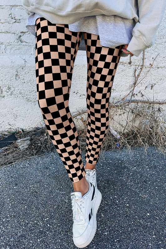 Checkered Leggings