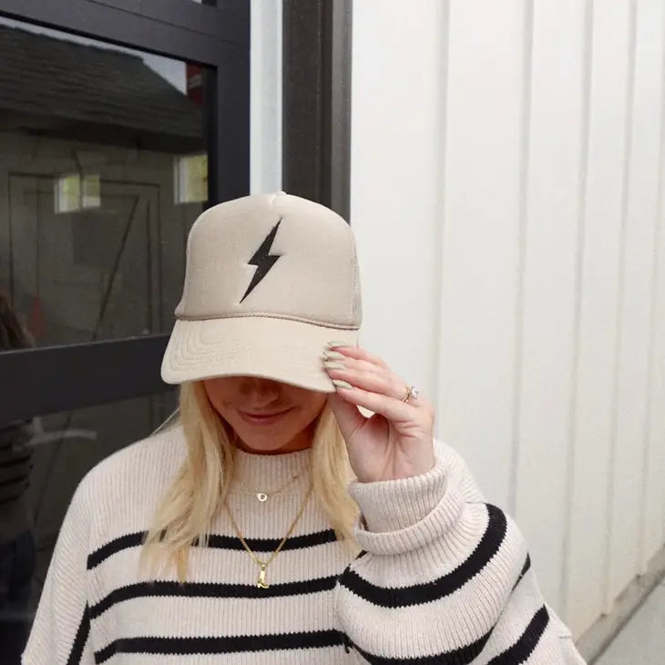 Lightning Bolt Trucker Hat