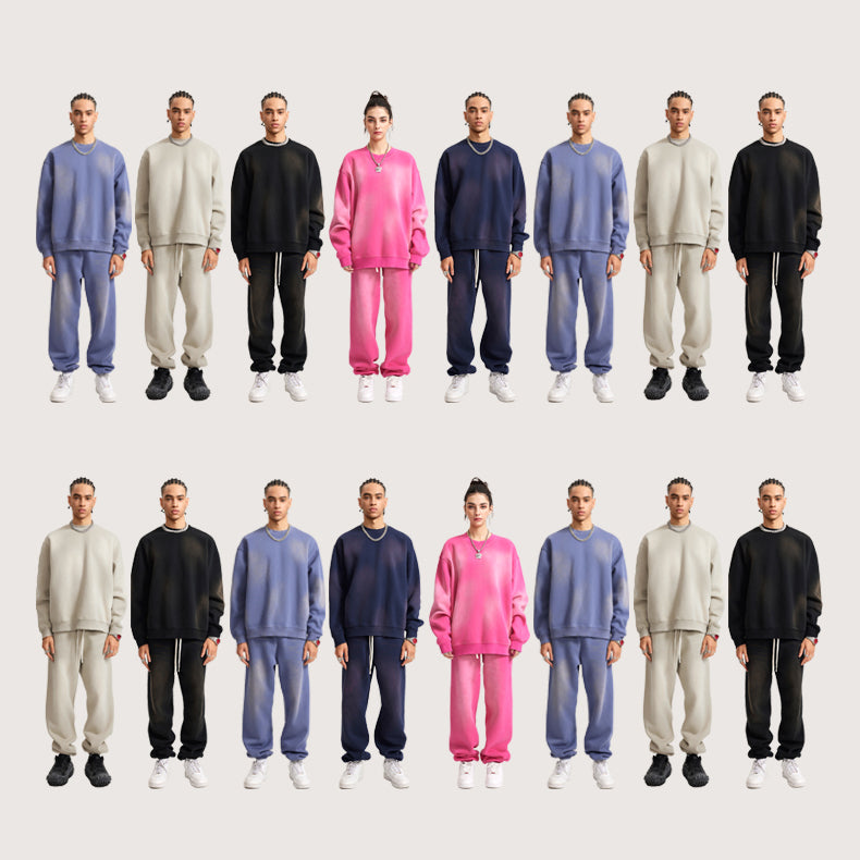 Main Character Energy Oversized Crewneck Sweater