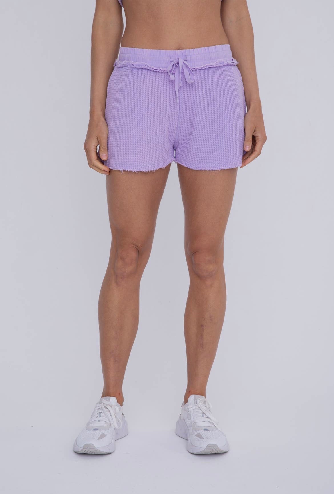 Distressed Mineral Washed Shorts
