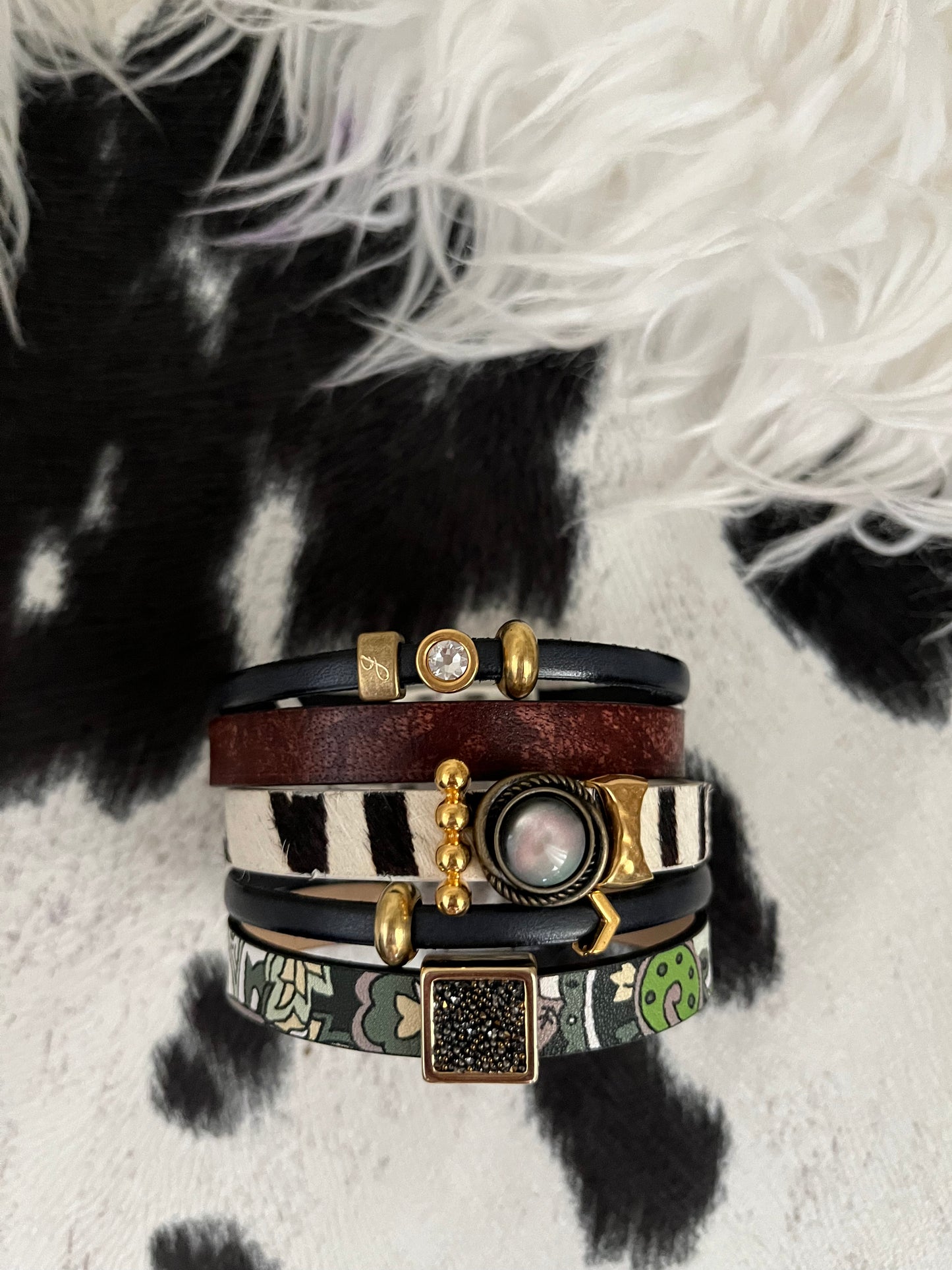 Size 7 1/2 - Zebra Zazz