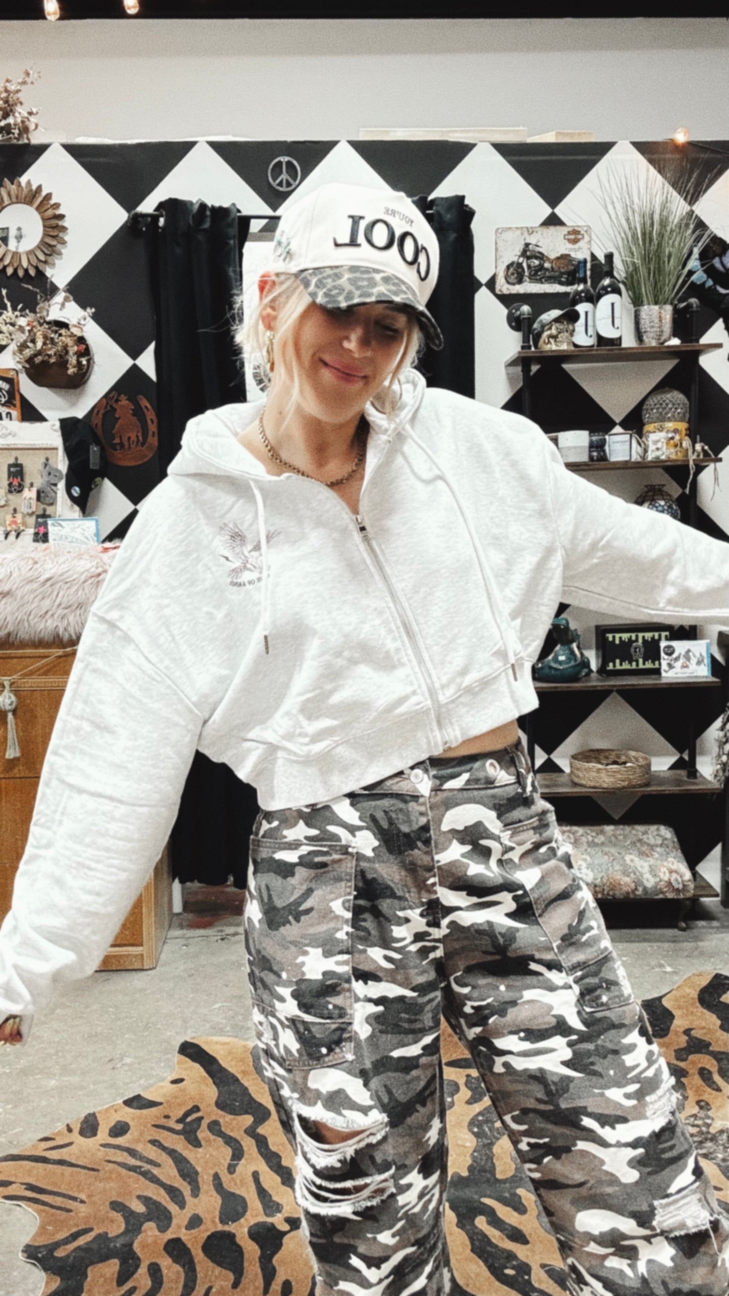 Spirit Animal Athletic Cropped Hoodie