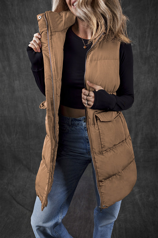 Aspen Longline Puffer Vest
