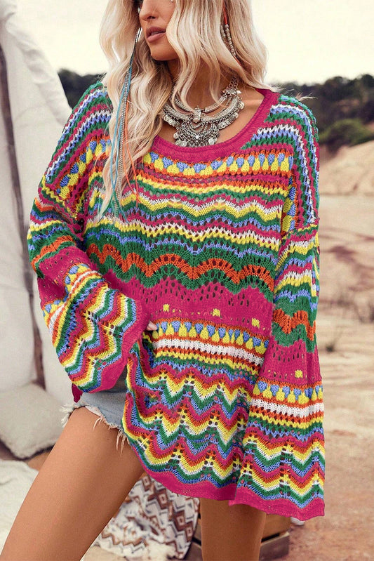 Wanderlust Waves Knit Sweater