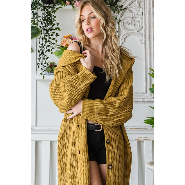 Home For The Holidays Hooded Cardi