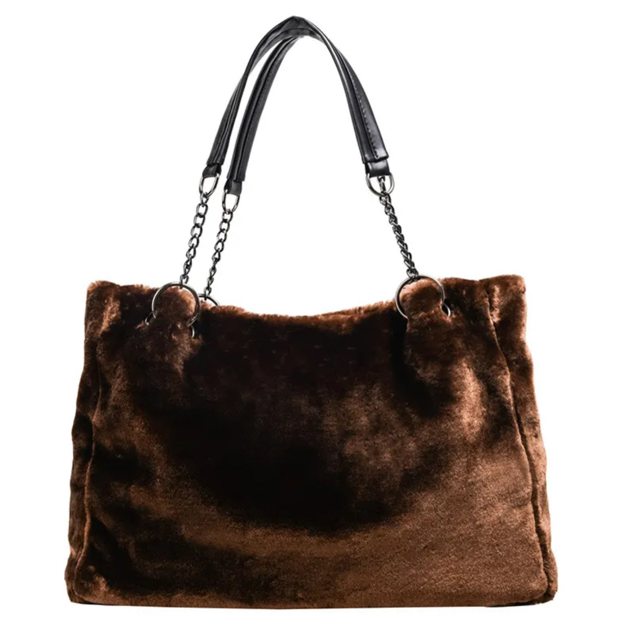 Totes Fur Real Faux Fur Bag