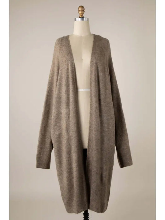 Cozy but Cute Oversized Soft Knit Cardigan