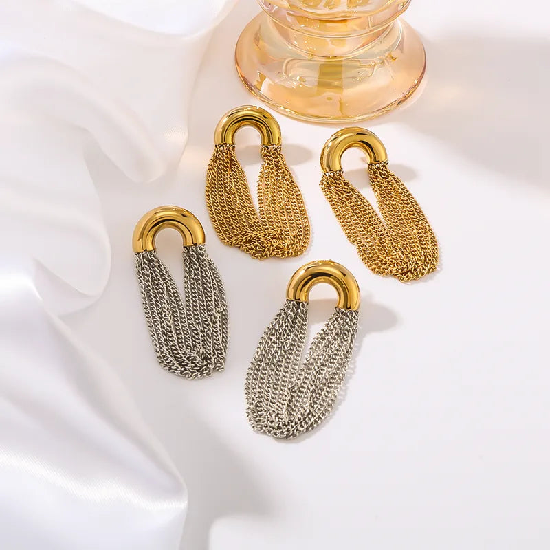 Chunky Chainmail Earrings