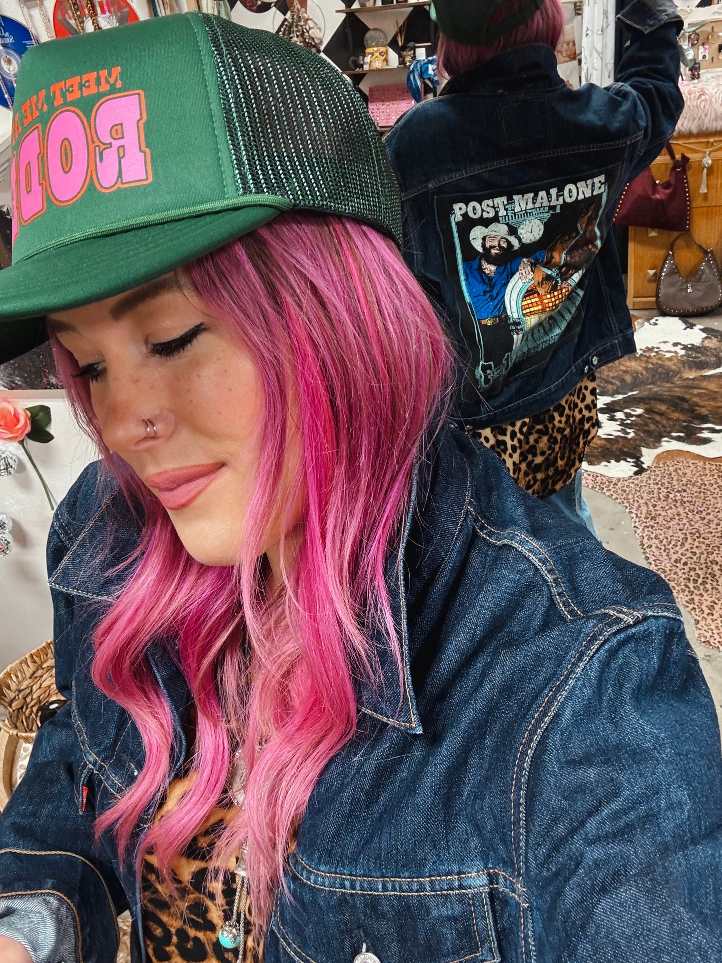 Meet Me At The Rodeo Snapback Hat