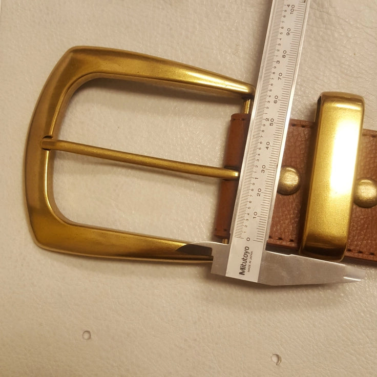 Wide Statement Buckle Belt