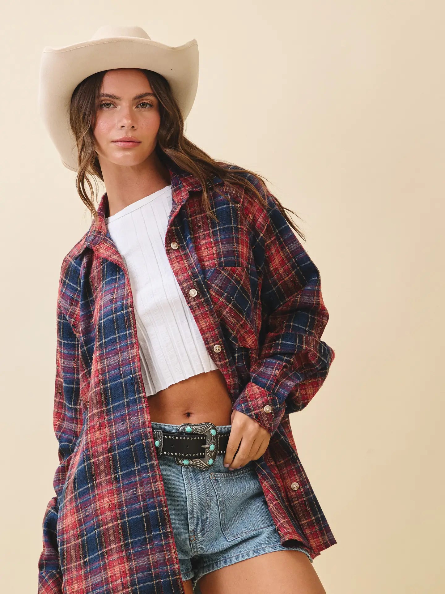 Worn Out West Flannel