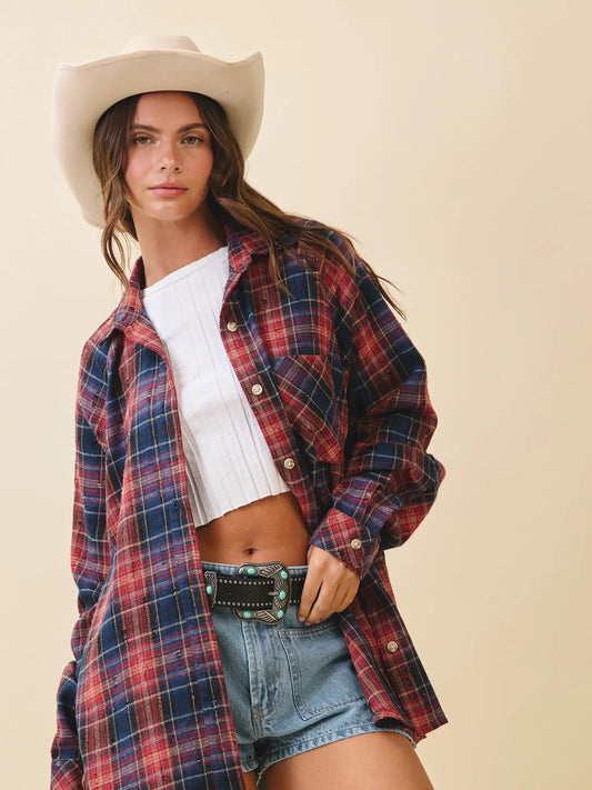 Worn Out West Flannel