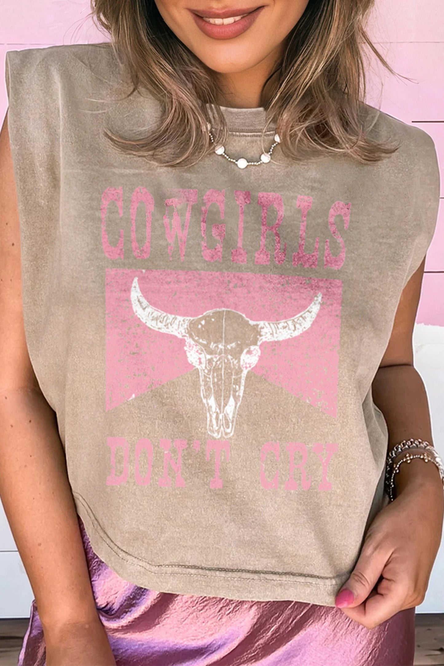Cowgirls Don't Cry Tank