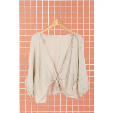 Made In Italy Linen Blouse