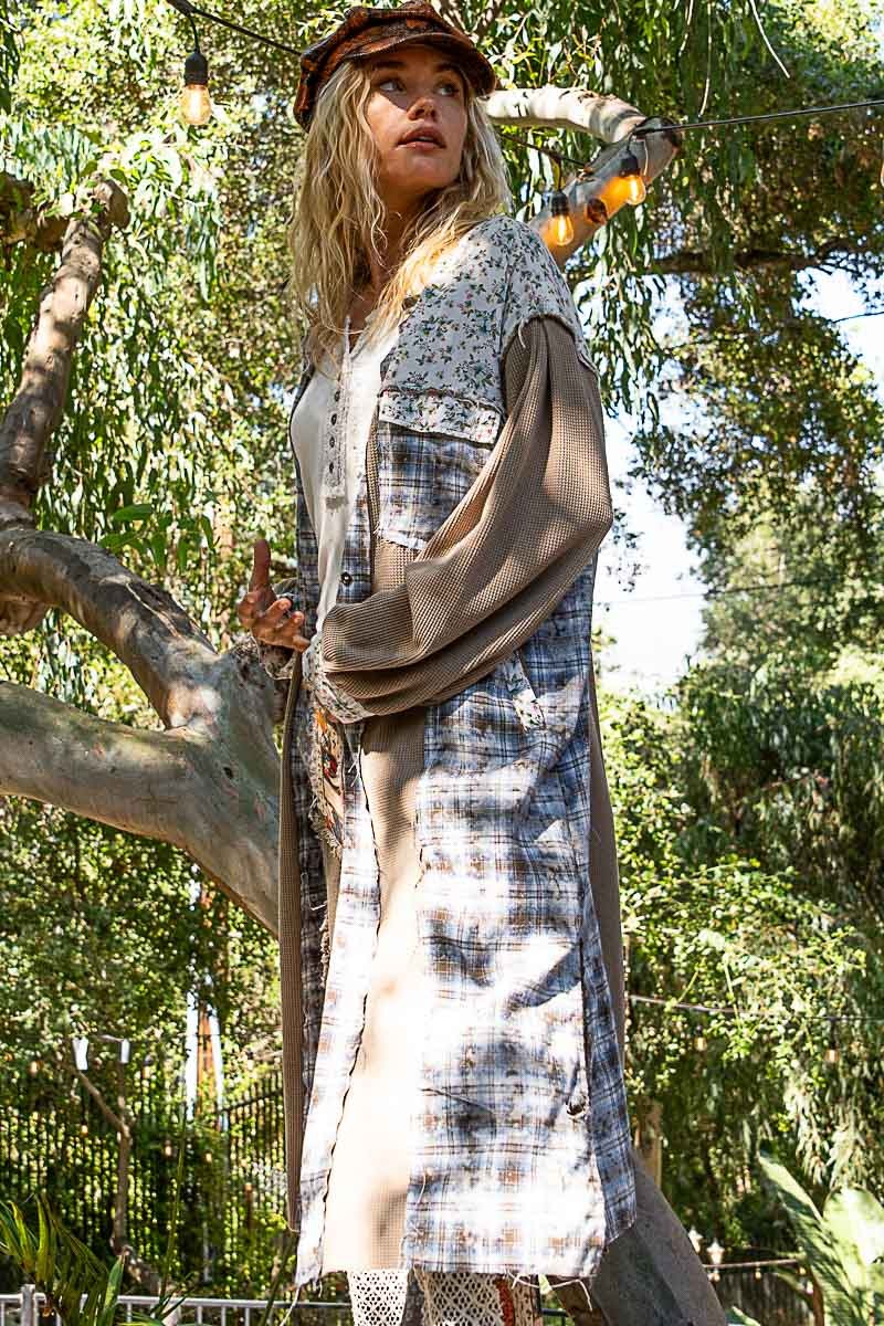 Plaid Perfection Long Shacket