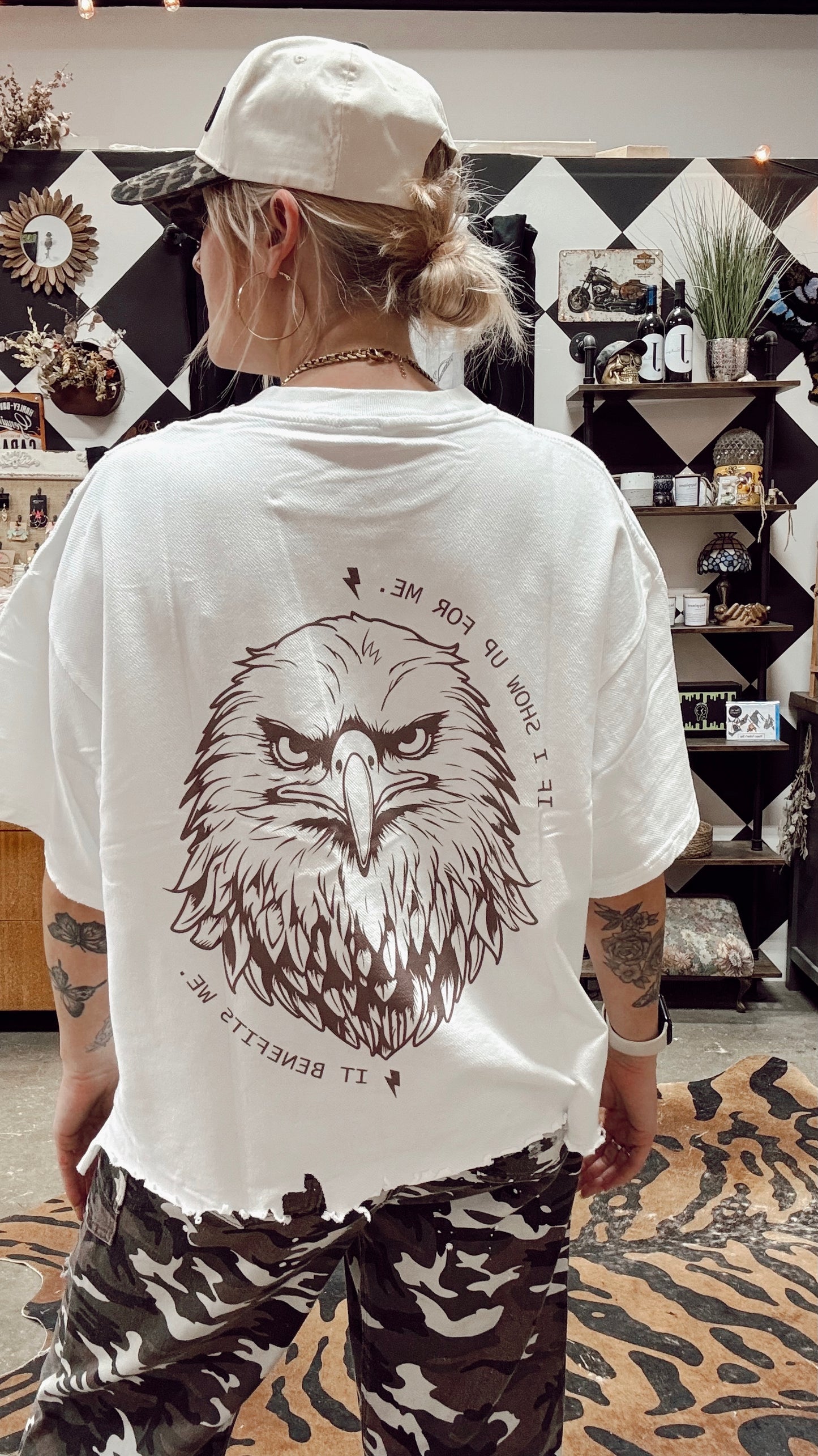 Show Up Spirit Animal Tee