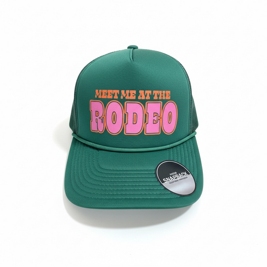 Meet Me At The Rodeo Snapback Hat