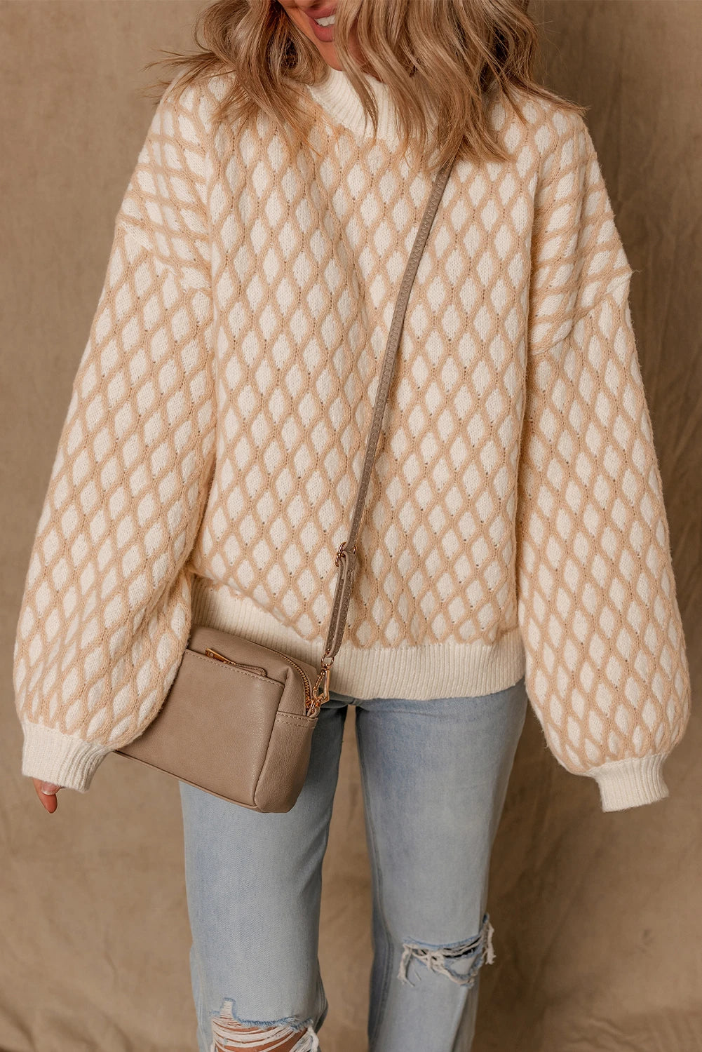 Cream Puff Sweater