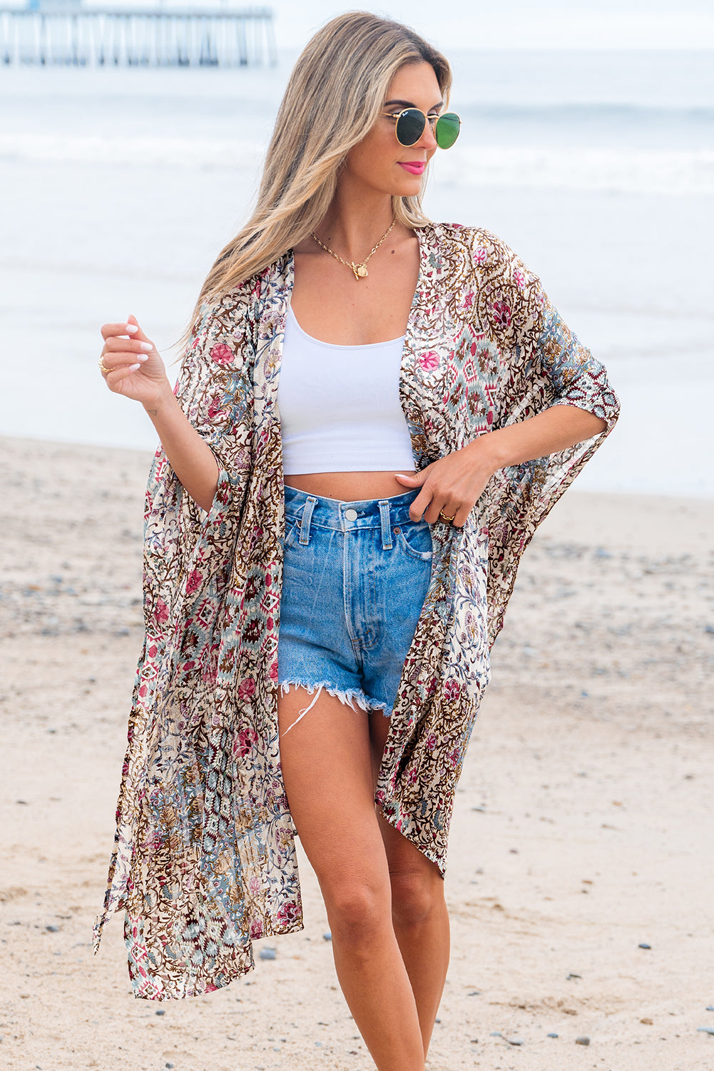 Blossom Breeze Kimono