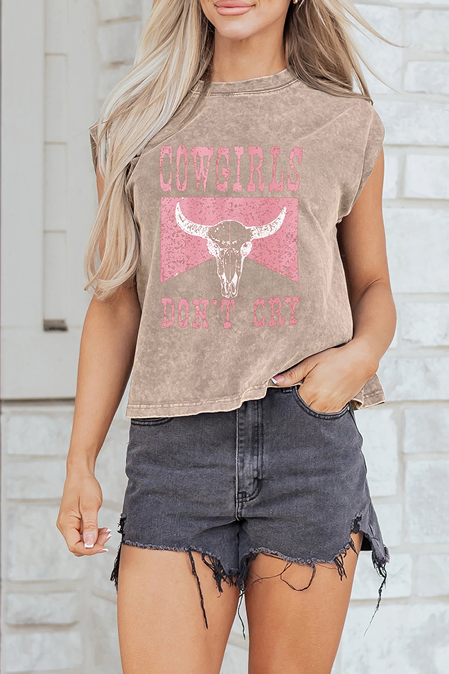 Cowgirls Don't Cry Tank