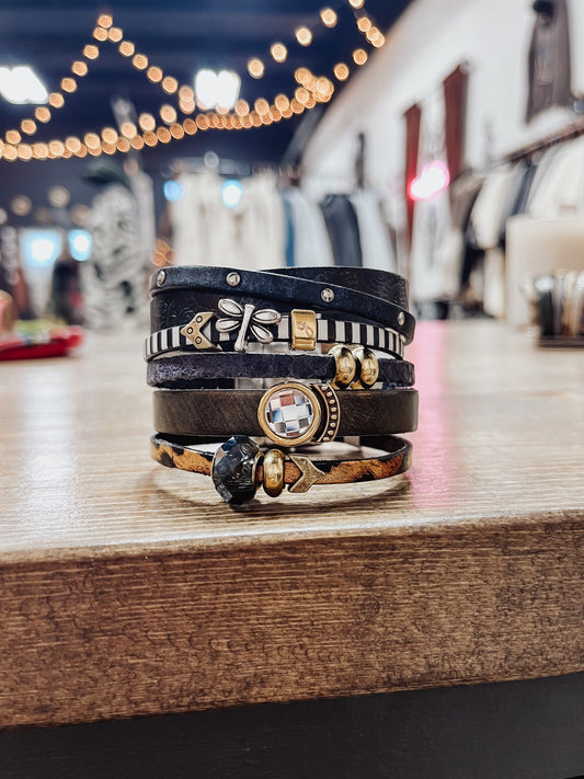 “Magical” Leather Bracelet