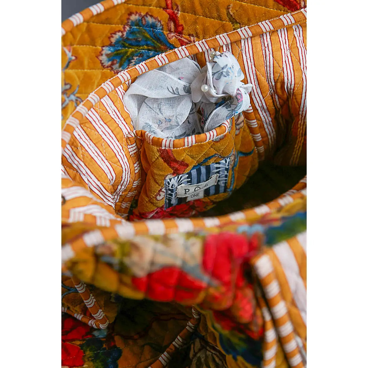 Bohemian Drift Quilted Everyday Tote
