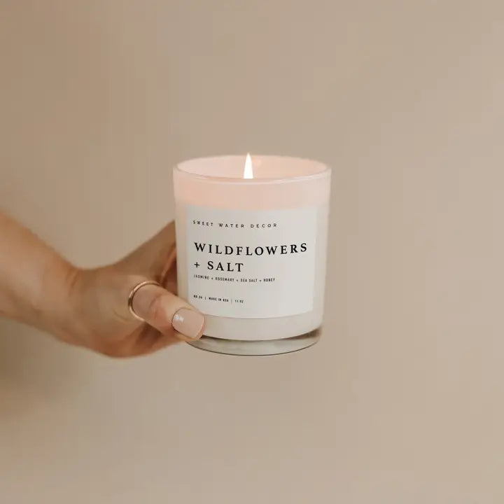 Wildflowers and Salt 11 oz Soy Candle