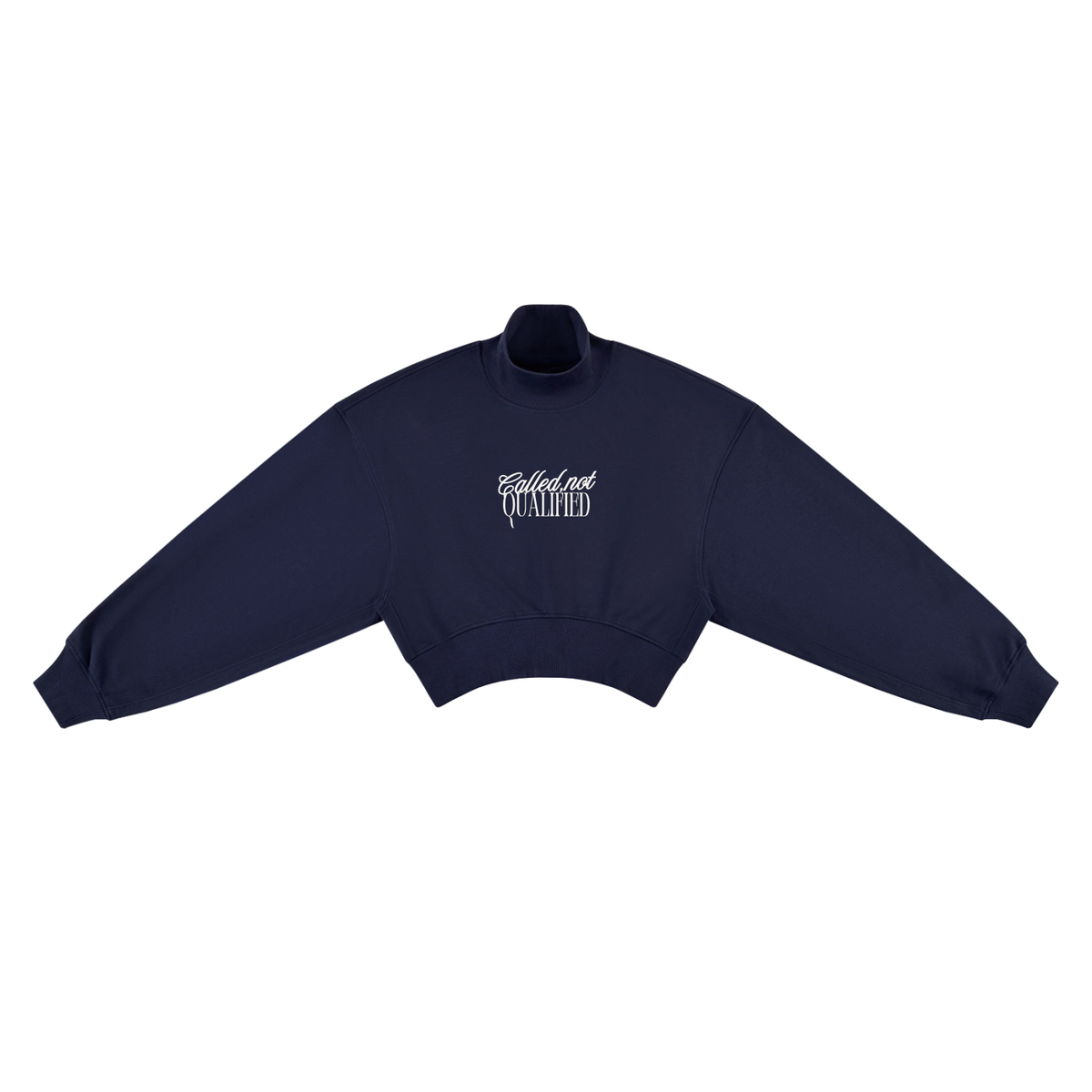 Called Not Qualified Crop Pullover Sweater