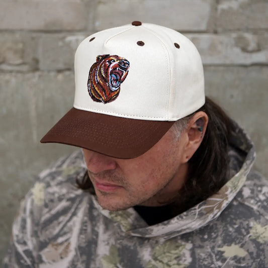 Bear Two Toned Cap