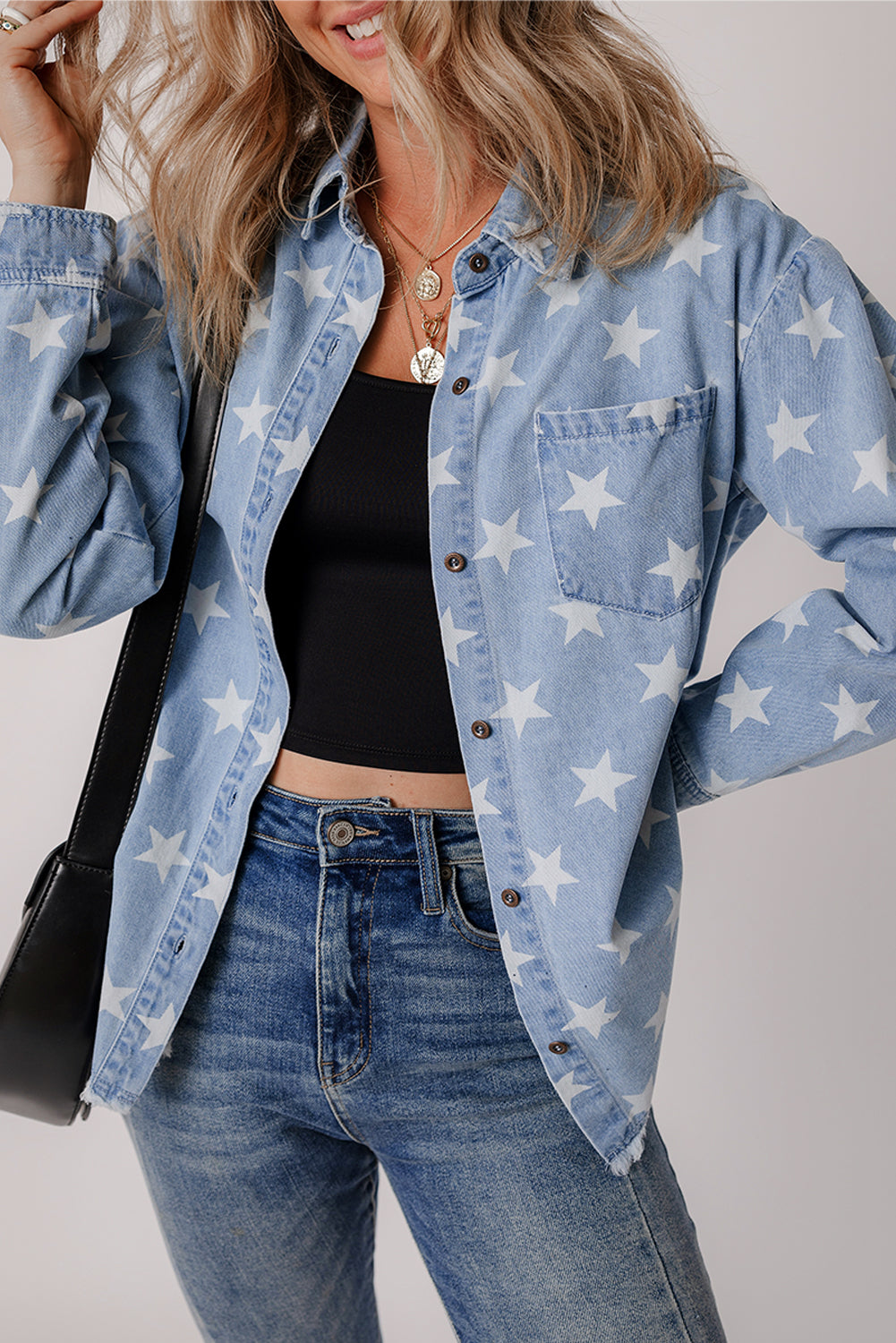 Star Seeker Button Up Shirt