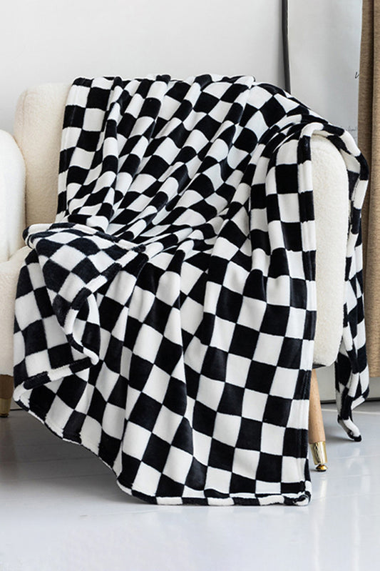 Snuggle Time Checkered Blanket