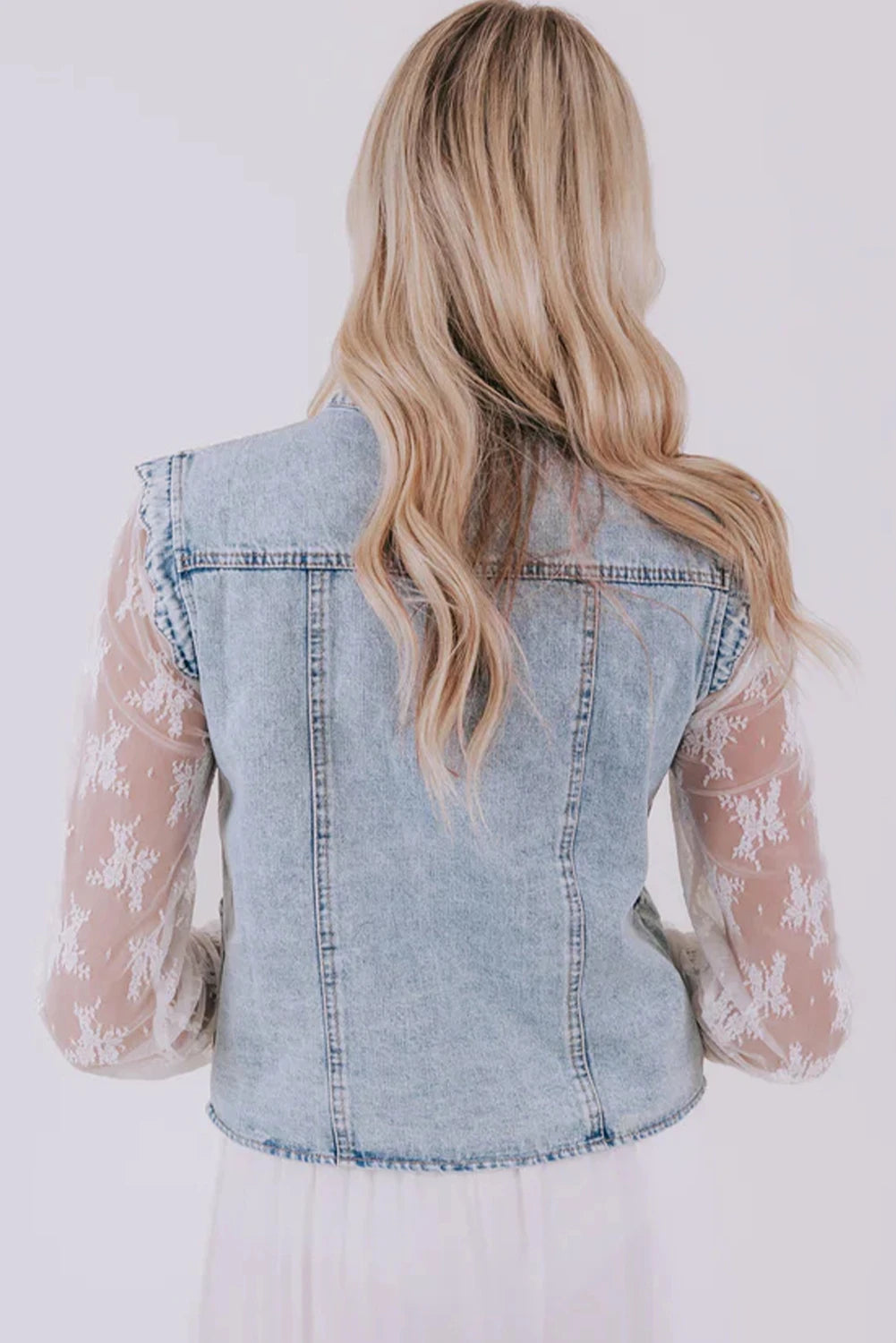 Scallop Lane Denim Vest