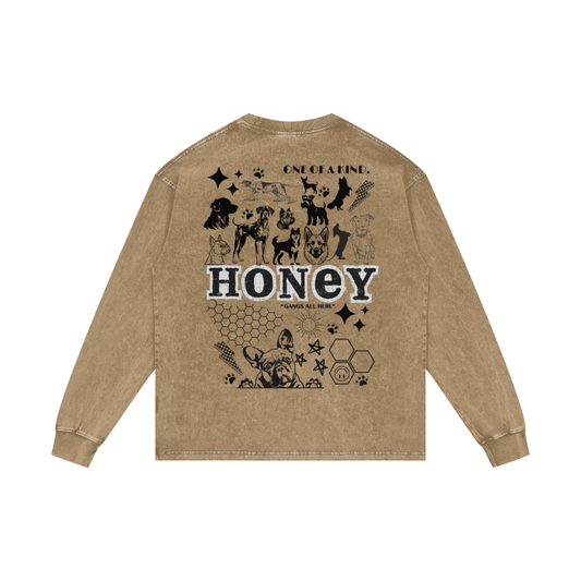 Honey & Gang Long Sleeve Graphic