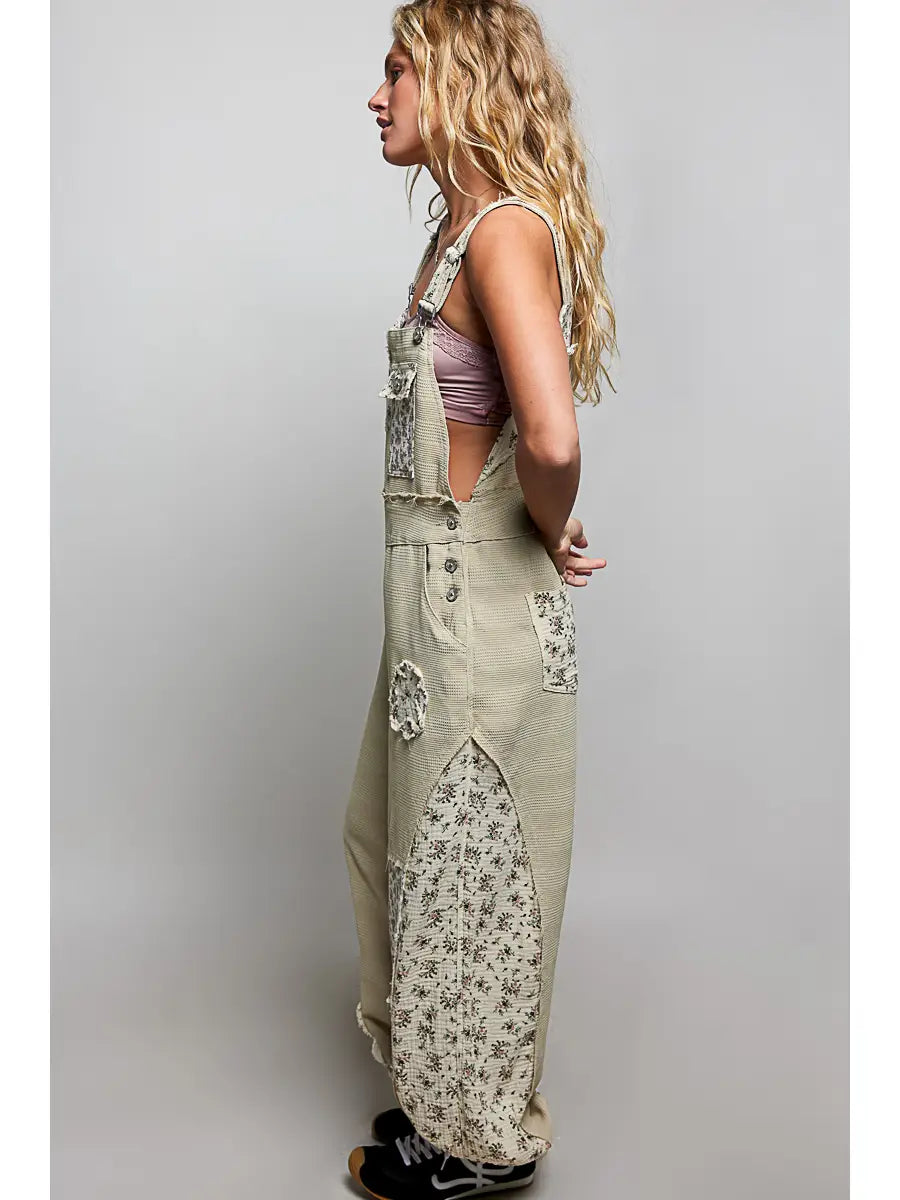 Gypsy Soul Patchwork Overalls