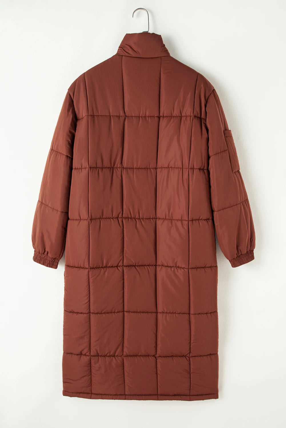 Frostline Quilted Midi Coat
