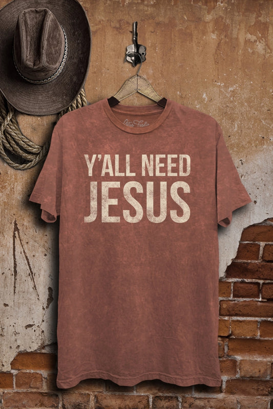 Y'all Need Jesus Graphic Tee