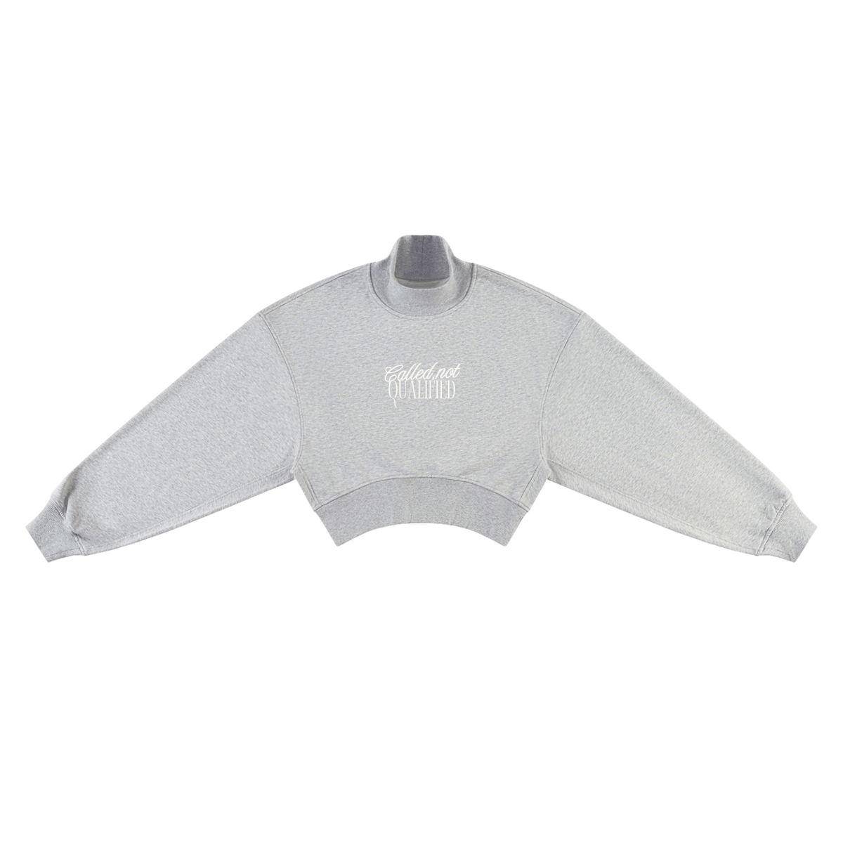 Called Not Qualified Crop Pullover Sweater