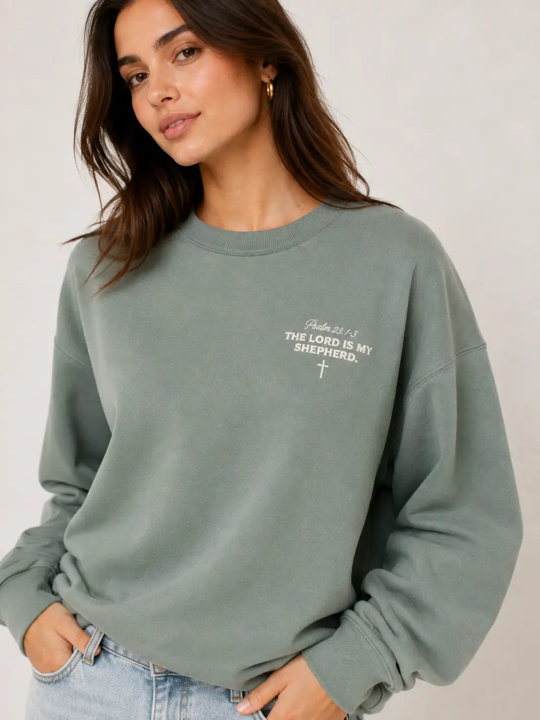 The Lord is My Shepherd Sweater