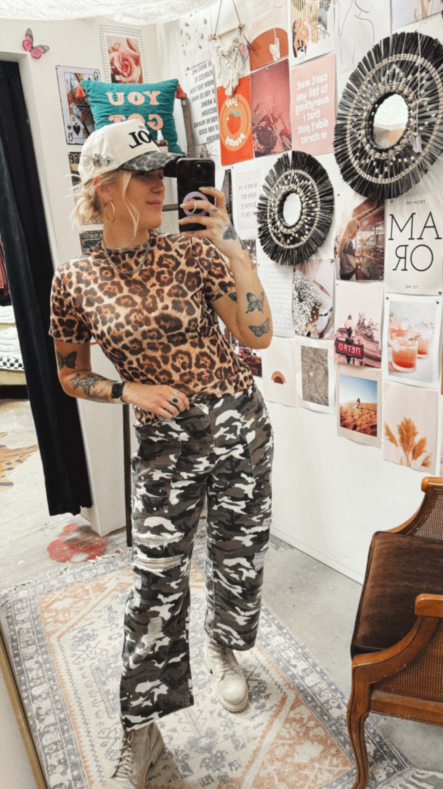 Highway Honey Mesh Tee