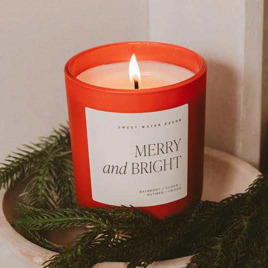 Merry & Bright 15oz Soy Candle