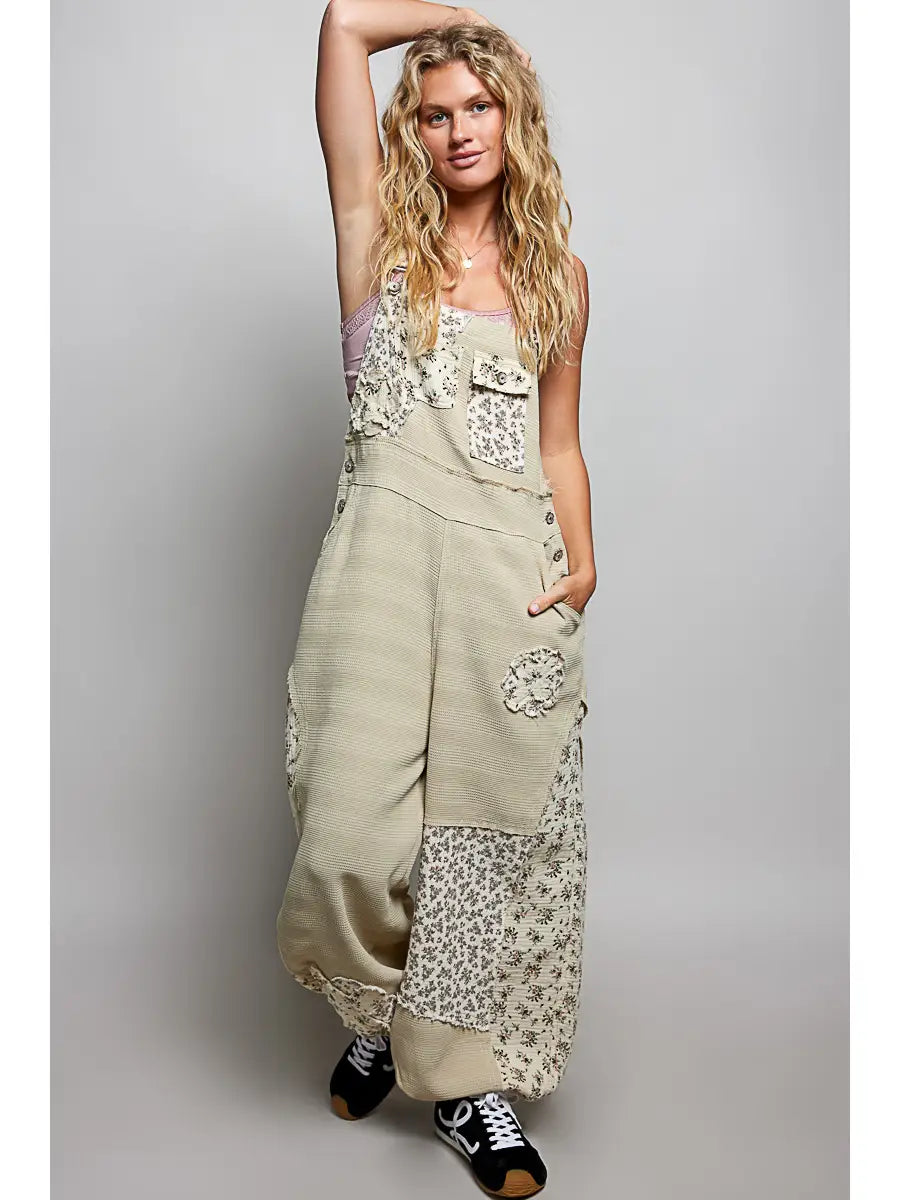 Gypsy Soul Patchwork Overalls