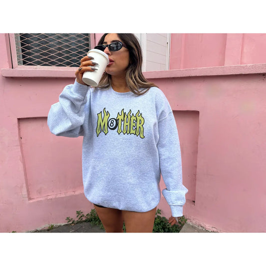 Mother 8 Ball Crewneck Sweater