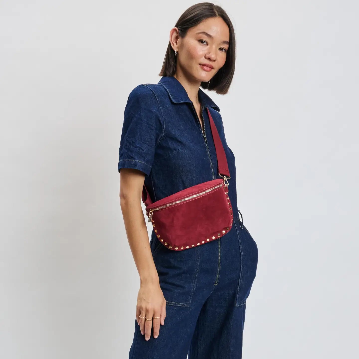 Gizelle Suede Belt Bag