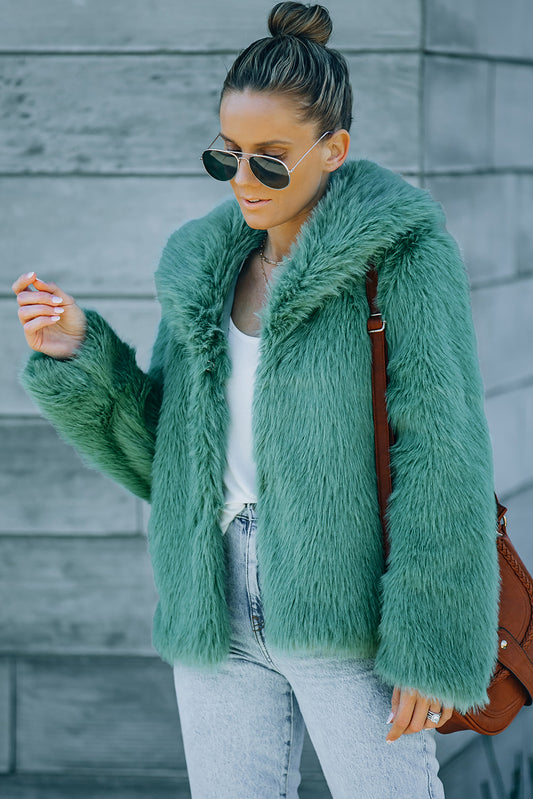 Foxy Faux Fur Shacket