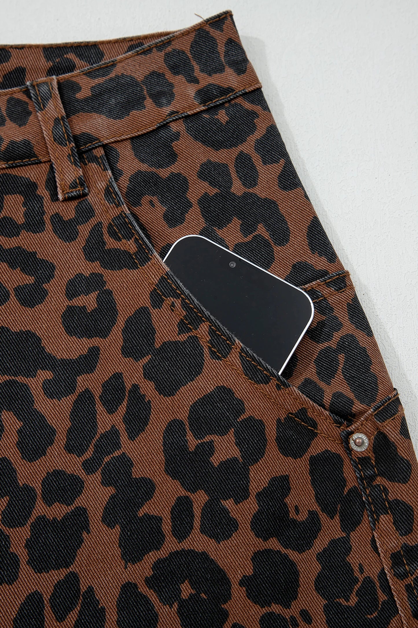 Rebel Rhythm Leopard Jeans